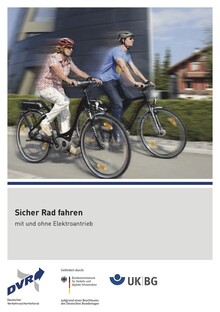 Broschüre „Sicher Rad fahren mit und ohne Elektroantrieb“